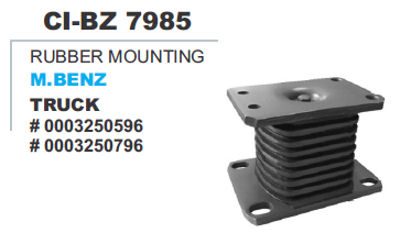 RUBBER MOUNTING M.BENZ TRUCK