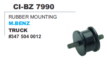 RUBBER MOUNTING M.BENZ TRUCK