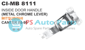 INSIDE HANDLE WITH METAL CHROME LEVER