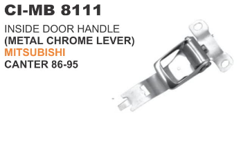 INSIDE HANDLE WITH METAL CHROME LEVER