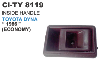 INSIDE DOOR HANDLE TOYOTA DY GREY FORNT