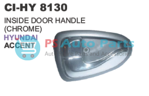 INSIDE DOOR HANDLE (CHORME) HYUNDAI ACCENT L/R