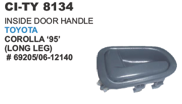 8134.png GREY INSIDE DOOR HANDLE CORROLLA LONG LEG
