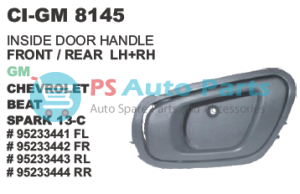 INSIDE DOOR HANDLE FRONT / REAR LH+RH GM CHEVROLET BEAT