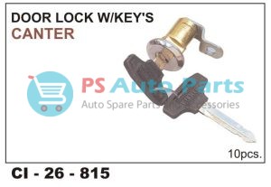 DOOR LOCK W/KEY CANTER