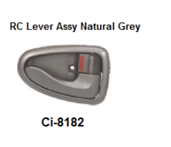 RC LOCK ASSY ACCENT TURAL GREY