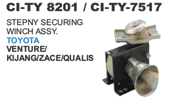 STEPNY SECURING WINCH ASSY. TOYOTA VENTURE / KIJANG/ ZACE/QUALIS
