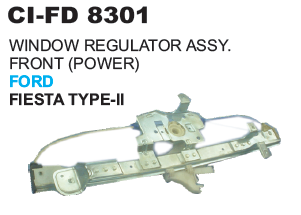 WINDOW REGULATOR ASSY. FRONT (POWER) FORD