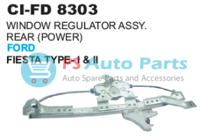 WINDOW REGULATOR ASSY. REAR (POWER) FORD
