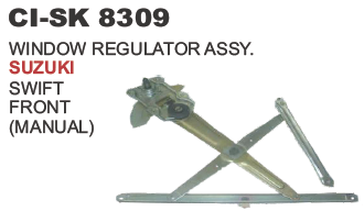 WINDOW REGULATOR ASSY. SUZUKI SWIFT REAR (MANUAL)