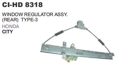 WINDOW REGULATOR ASSY.(REAR ) TYPE 3 HONDA CITY