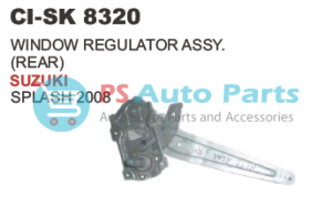 WINDOW REGULATOR ASSY.(REAR) SUZUKI SPLASH 2008
