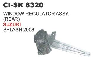 WINDOW REGULATOR ASSY.(REAR) SUZUKI SPLASH 2008