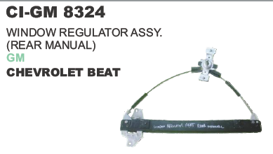 WINDOW REGULATOR ASSY. (REAR MANUAL) DAEWOO CRETIVE