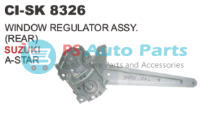 8326.png WINDOW REGULATOR ASSY. (REAR) SUZUKI A STAR