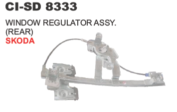 WINDOW REGULATOR ASSY.(REAR) SKODA (CI-9353)