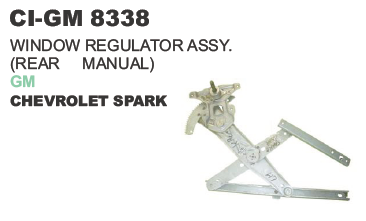 WINDOW REGULATOR ASSY. REAR MANUAL SPARK