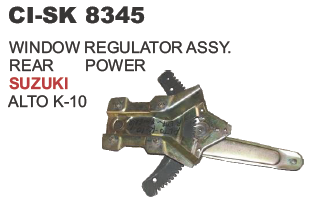 WINDOW REGULATOR ASSY. REAR POWER SUZUKI ALTO K 10