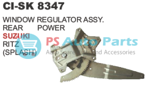 WINDOW REGULATOR ASSY. REAR POWER SUZUKI RITZ (SPLASH)