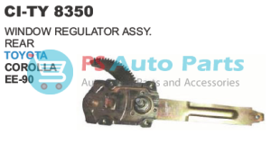 WINDOW REGULATOR ASSY. REAR TOYOTA COROLLA