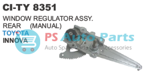 WINDOW REGULATOR ASSY. REAR (MANUAL) TOYOTA INNOVA