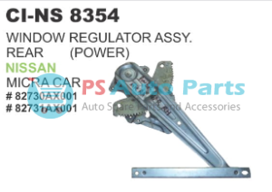 WINDOW REGULATOR ASSY. REAR (MANUAL) NISSAN MICRA CAR