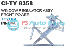 8358.png WINDOW REGULATOR ASSY. FRONT POWER TOYOTA INNOVA