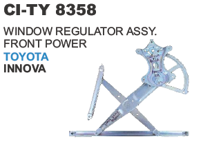 8358.png WINDOW REGULATOR ASSY. FRONT POWER TOYOTA INNOVA