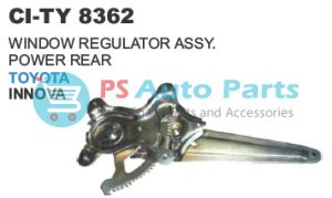 WINDOW REGULATOR ASSY. POWER REAR TOYOTA INNOVA