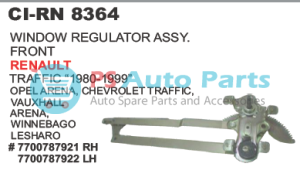 8364.png WINDOW REGULATOR ASSY. FRONT REULT TRAFFIC