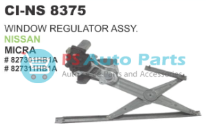 WINDOW REGULATOR ASSY. NISSAN MICRA
