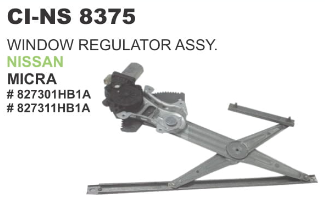WINDOW REGULATOR ASSY. NISSAN MICRA