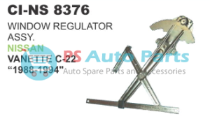 8376.png "WINDOW REGULATOR ASSY. NISSAN VANETTE C 22 ""1988 1994"""