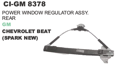 POWER WINDOW REGULATOR ASSY. REAR CHEVROLET BEAT
