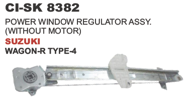 POWER WINDOW REGULATOR ASSY (WITHOUT MOTOR) SUZUKI WAGON R TYPE 4