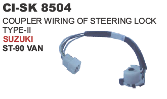 COUPLER WIRING OF STEERING LOCK SUZUKI ST 90 VAN