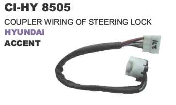 COUPLER WIRING OF STEERING LOCK HYUNDAI ACCENT