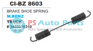 8603.png BRAKE SHOE SPRING M BENZ TRUCK