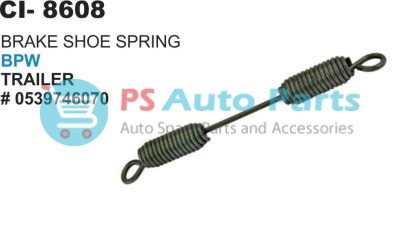 BRAKE SHOE SPRING BPW TRAILER