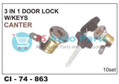 2 IN1 DOOR KEY LOCK CANTER(L+R)