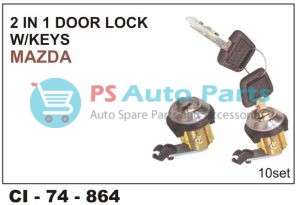 2 IN 1 LOCK SET MAZDA (L+R)