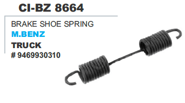 8664.png BRAKE SHOE SPRING M.BENZ TRUCK