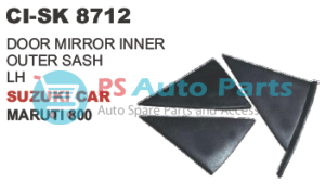 DOOR MIRROR INNER OUTER SASH SUZUKI CAR MARUTI (SET OF 3 PCS)