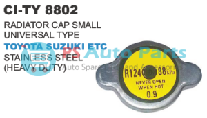 8802.png RADIATOR CAP SMALL UNIVERSAL TYPE TOYOTA SUZUKI ETC