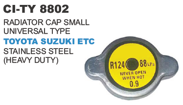 8802.png RADIATOR CAP SMALL UNIVERSAL TYPE TOYOTA SUZUKI ETC