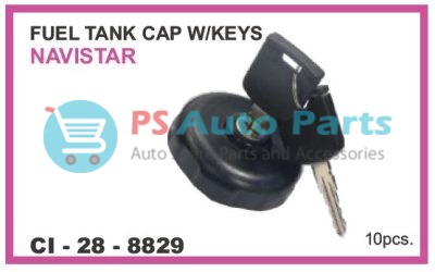 8829.jpg FUEL TANK CAP WKEY NAVISTAR MAHINDRA NAVISTAR