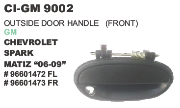 OUTSIDE DOOR HANDLE
