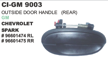 RH OUTER DOOR HANDLE (REAR) DAEWOO MATIZ