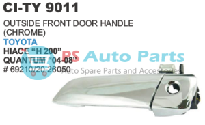 FRONT DOOR OUTER HANDLE CHROME