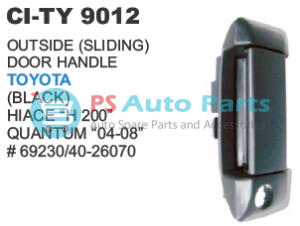 SLIDING DOOR HANDLE TOYOTA HIACE